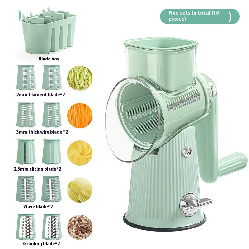 Multifunctional Hand Roller Vegetable Cutter & Shredder